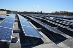 Sullivan Middle School's roof solar array