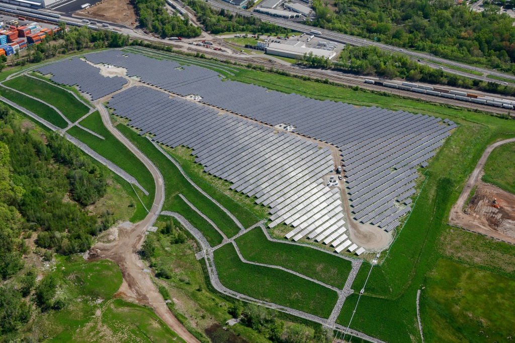 Worcester Landfill Solar Farm - 2017